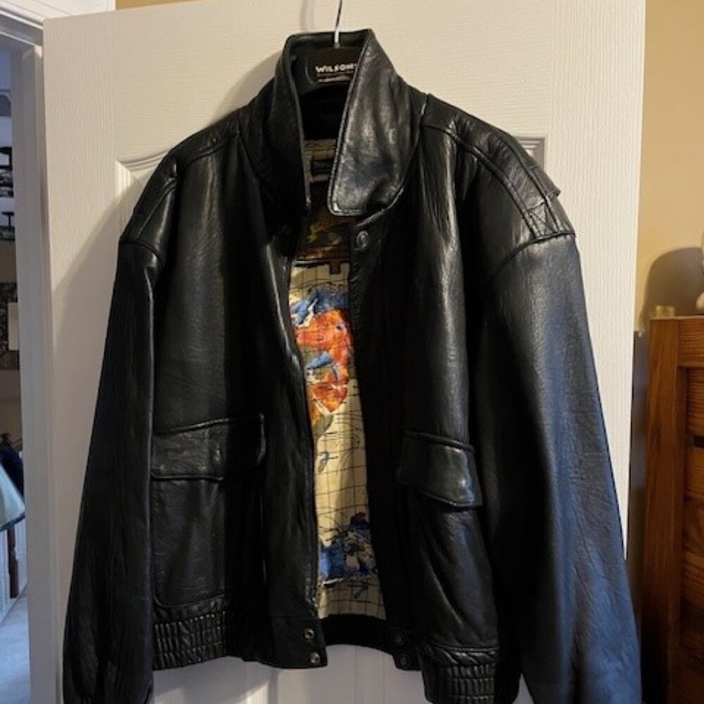 1989 Wilson Suede and Leather Jacket